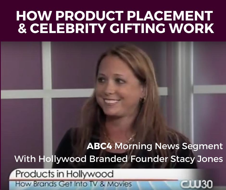 Daily Dish CW30 TV Interview on Product Placement and Celebrity Partnerships