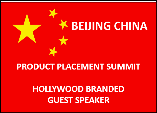 Beijing, China Guest Speaker Hollywood Branded CEO On Product Placement And Strategic Promotions In Hollywood