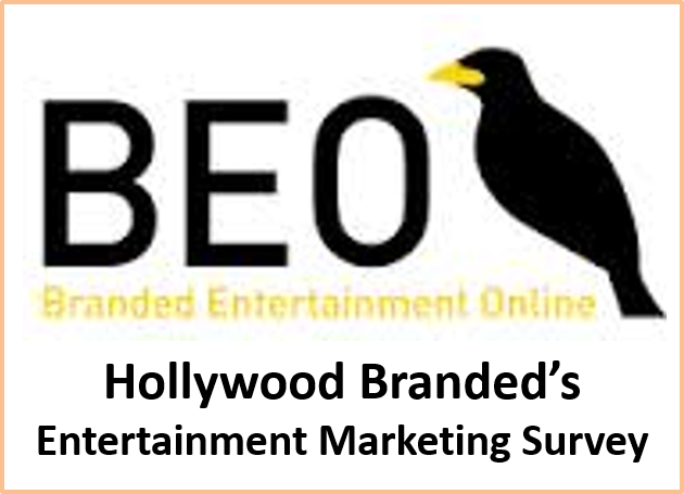 BEO Branded Entertainment Online's Coverage of Hollywood Branded's Entertaiment Marketing Survey
