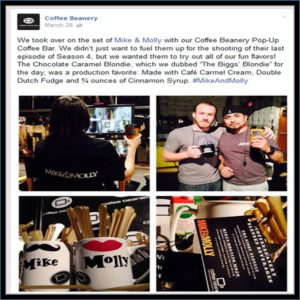Coffee Beanery Mike & Molly