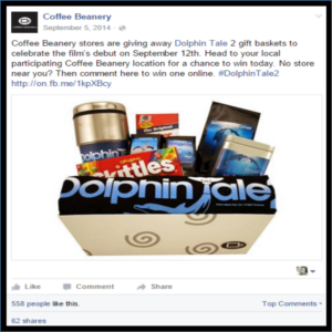 Coffee Beanery Dolphin Tale