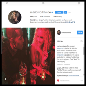 Mario Instagram Vaportini