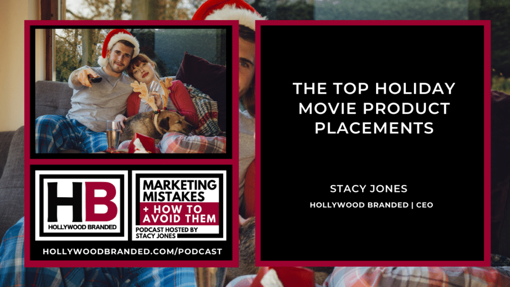 the top holiday movie product placement