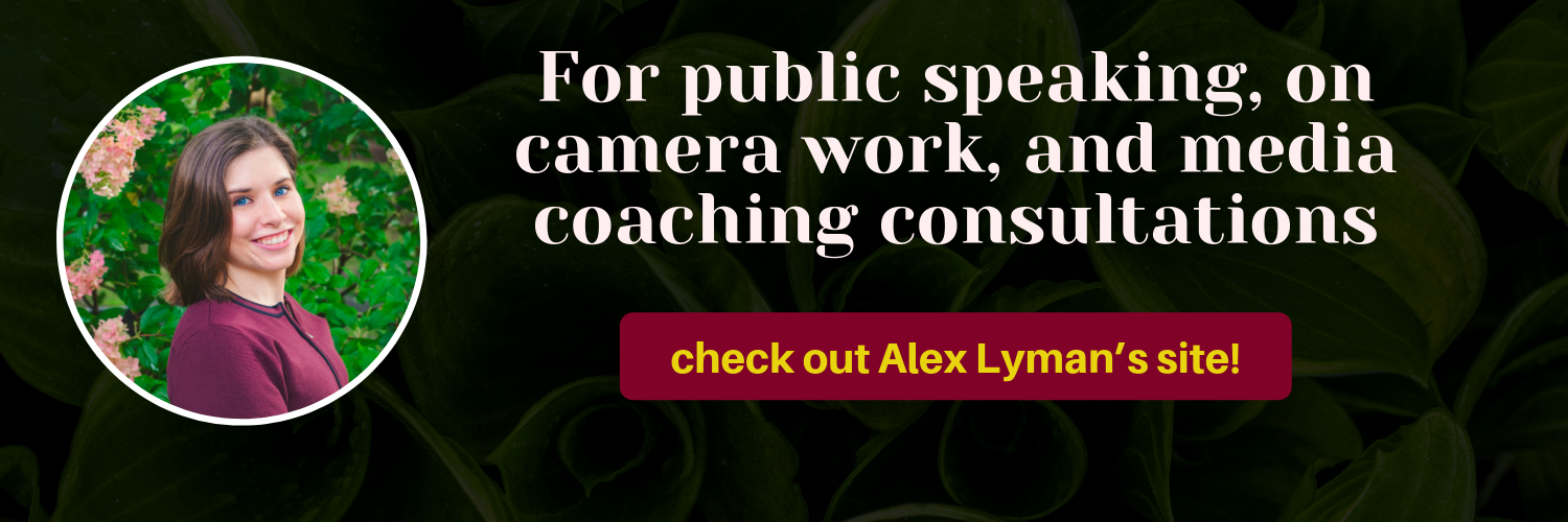 camera work and media coaching consultations