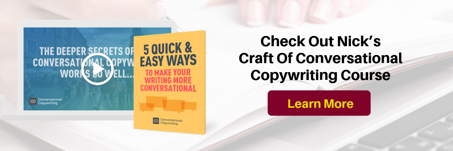 free guide to conversational copywriting + 3 instructional videos