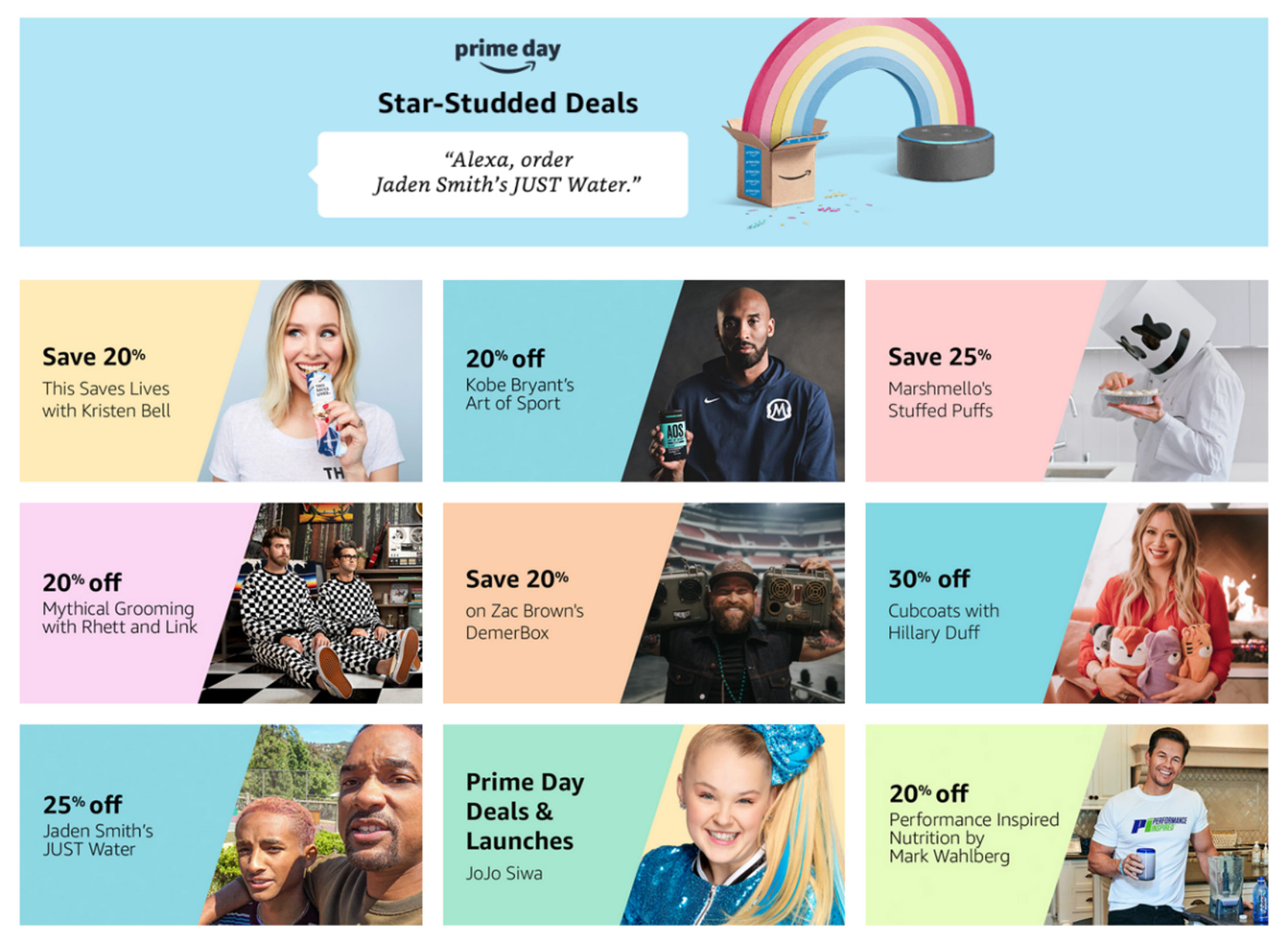 prime day star studded deals