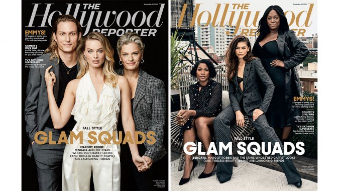 hollywood reporter glam squads
