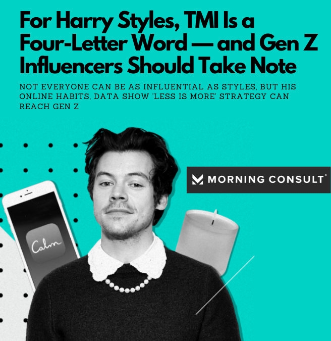 For Harry Styles, TMI Is a Four-Letter Word — and Gen Z Influencers Should Take Note