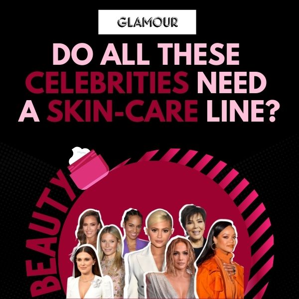 celebrities skin care