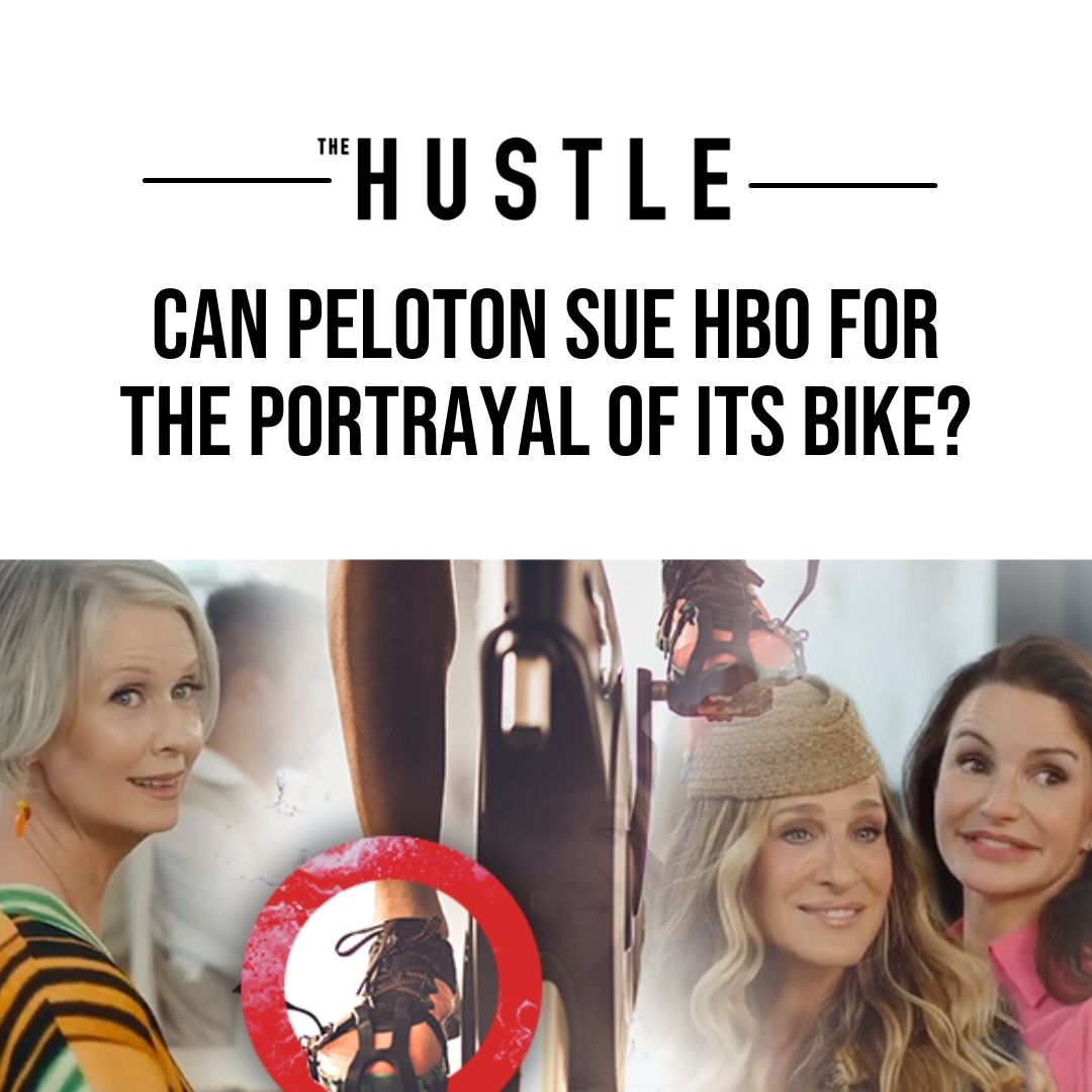 Can Peloton Sue Hbo For The Portrayal Of Its Bike Hollywood Branded 