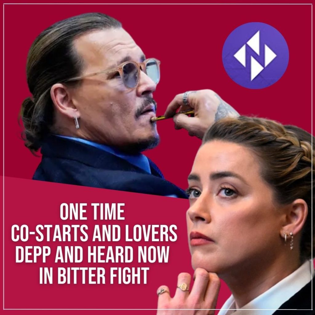 Morning Rush One Time Co-Starts And Lovers Depp And Heard Now In Bitter Fight