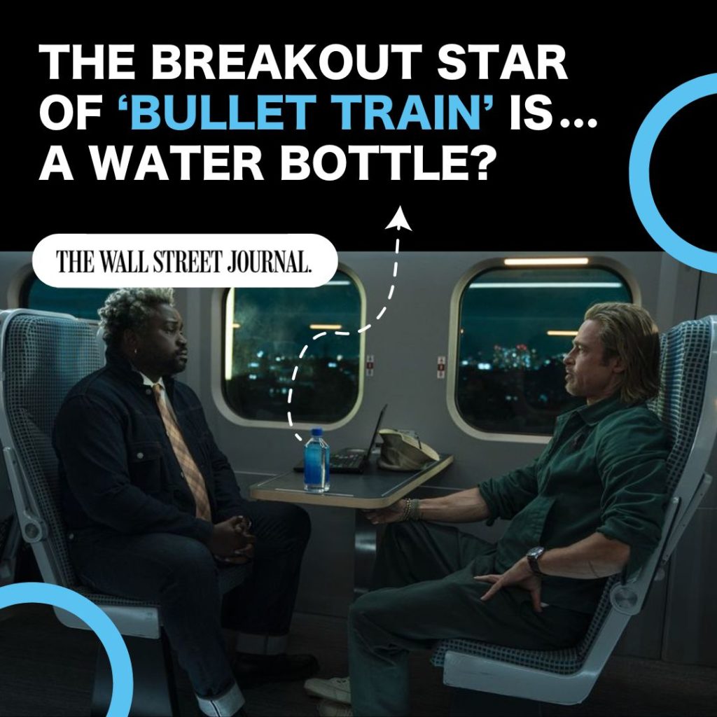 The Breakout Star of ‘Bullet Train’ Is…a Water Bottle