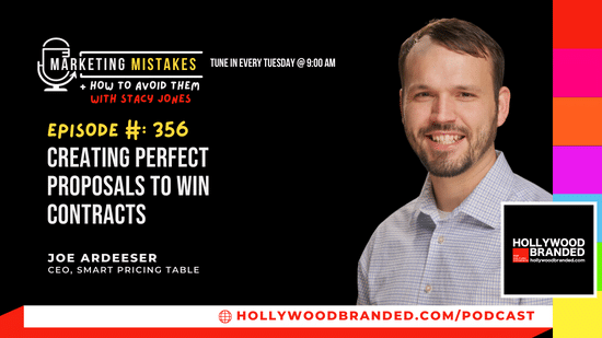 EP356- Creating Perfect Proposals To Win Contracts With Joe Ardeeser - Smart Pricing Table