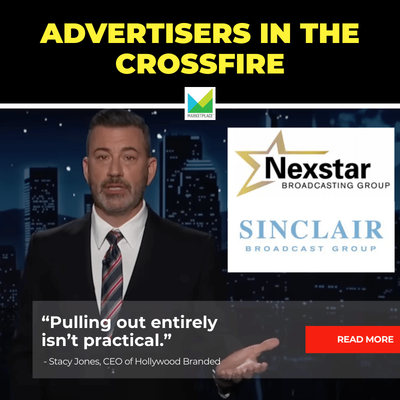 Some groups that advertise with Nexstar and Sinclair are pausing their ads