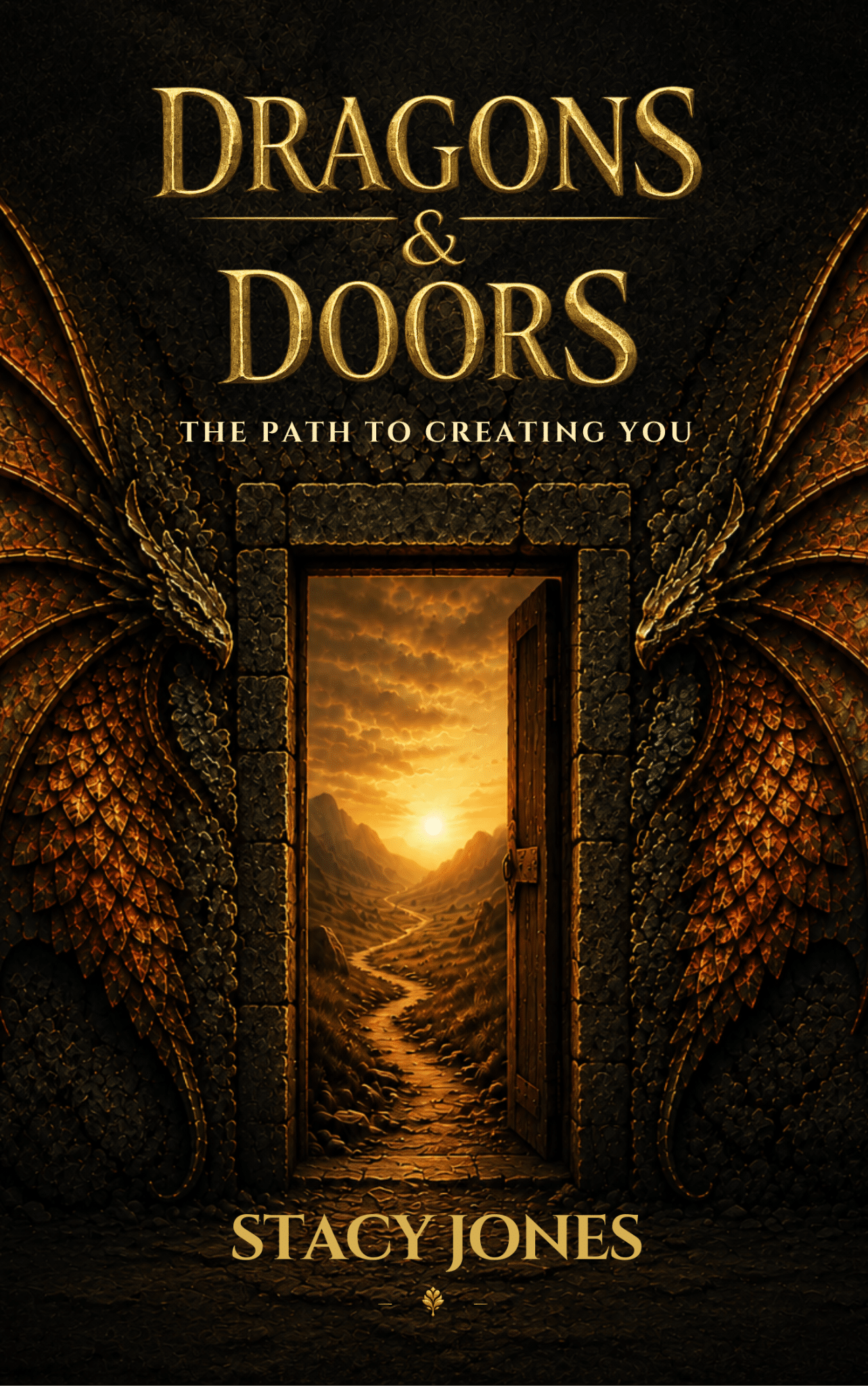 Dragons & Doors: The Path to Creating You by Stacy Jones book cover